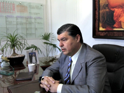 Dr. Enrique Solorio Rabago, director of Zoquipan Hospital